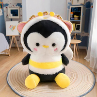 Peluches pingouins super mignonnes au toucher doux, jouets en peluche avec effet apaisant, inspirés des vrais bébés pingouins