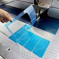 Matériau en rouleau de verre pliable flexible en PET nano 9H pour machine laser