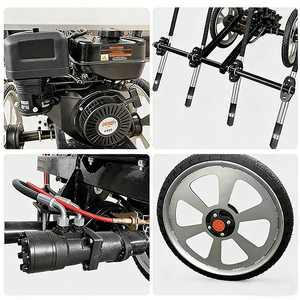 Vibrateur à béton autoporté haute performance avec moteur à essence 9 CV - Product Image 2