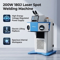 Nouveauté : soudeuse laser verticale pour bijoux 200W, machine de soudage laser 1064nm pour la restauration de bijoux vintage