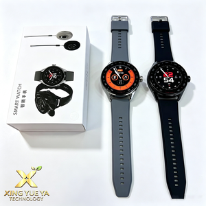 Montre connectée ronde 2-en-1 D9 2026 avec écouteurs sans fil, appels Bluetooth, fréquence cardiaque, oxygène sanguin, NFC, musique, suivi d'activité, écran TFT, unisexe, IP67 - Product Image 3