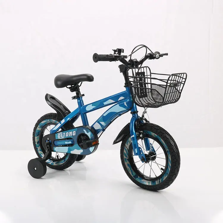 Qitong製品四輪おもちゃ自転車/素敵な女の子12インチ自転車写真/美しい小さな子供用自転車