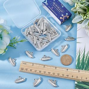 Boot Charms Bulk Ship Charms Antike Silber Ocean Sea Cruise Boote Fahrzeug Kreuzfahrt Segeln Vintage Anhänger für die Schmuck herstellung - Product Image 4