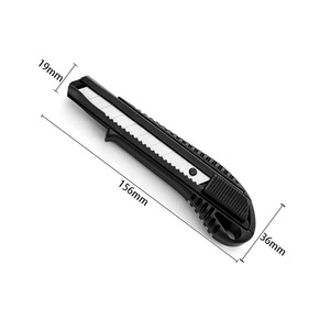 Bán Buôn ABS Xử Lý 18Mm Snap Off Blade An Toàn Cutter OEM Nhựa Tiện Ích Dao - Product Image 3