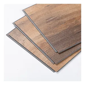 Durable Economical PVC Click flooring Surface texture wood grain stone grain carpet grain Free Samples Customized