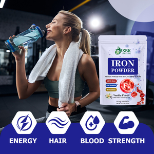 Poudre de fer de haute qualité avec augmentation totale des glucides, ferritine, hémoglobine, à utiliser quotidiennement pour augmenter l'absorption et la formation - Product Image 3