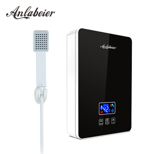 Calentador de Agua Eléctrico Instantáneo Anlabeier de 6000W, Montado en Pared, Control Táctil, Pantalla LED, Temperatura Constante, para Ducha Doméstica - Product Image 3