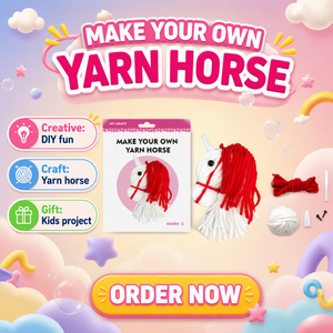 Kit Fai-da-Te <span class=keywords><strong>per</strong></span> Creare Cavalli di Filato, Set <span class=keywords><strong>per</strong></span> Realizzare Unicorni, Regalo Educativo Artistico <span class=keywords><strong>per</strong></span> <span class=keywords><strong>Bambini</strong></span> - Product Image 2