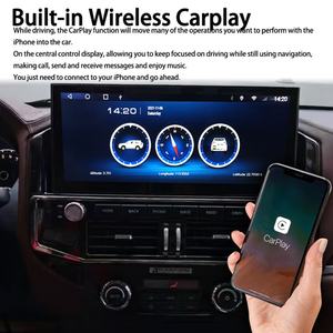 Écran 12,3 pouces Android 12 Lecteur multimédia vidéo pour voiture CarPlay pour Mitsubishi Pajero 2010 2017 V93/V97/V98 GPS Radio Autoradio - Product Image 4