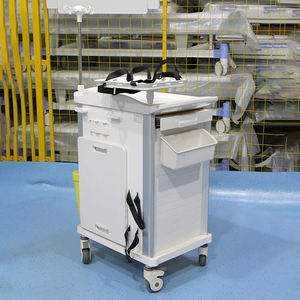 대용량 스테인레스 스틸 병원 트롤리 ABS 비상 서랍 의료 카트 대용량 저장 비상 트롤리 - Product Image 2