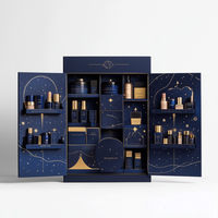 Calendario de Adviento Navideño Personalizado, Caja de Cuenta Regresiva de 24 Días, Caja de Adviento Vacía