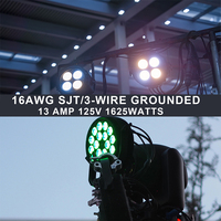 Câbles Powercon Neutrk Nac3fca, câble en caoutchouc 3 conducteurs, 12 AWG, 1 m à 15 mètres, SJTOW 12/3 125V 15A 20A