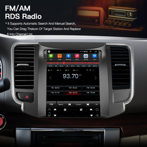 HFMidia Autoradio 9,7 pouces avec écran vertical, lecteur multimédia vidéo Bluetooth pour Nissan Teana J32 2008-2012, CarPlay sans fil, lecteurs auto - Product Image 3