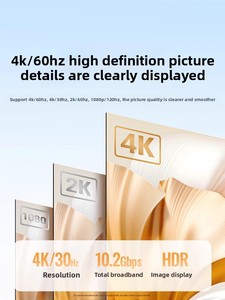 Cable UGREEN de Aluminio DisplayPort a <span class=keywords><strong>HDMI</strong></span> 4K 30Hz HDR <span class=keywords><strong>DP</strong></span> <span class=keywords><strong>1.2</strong></span> a <span class=keywords><strong>HDMI</strong></span> <span class=keywords><strong>2.0</strong></span>, Cable Trenzado de Nailon, Convertidor Unidireccional <span class=keywords><strong>DP</strong></span> a <span class=keywords><strong>HDMI</strong></span> - Product Image 3