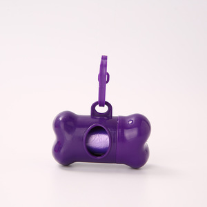 Sacs biodégradables pour déjections animales, distributeur portable en forme d'os, organisateur écologique pour ramassage de crottes de chien, pour petits animaux, chiens et chats - Product Image 2