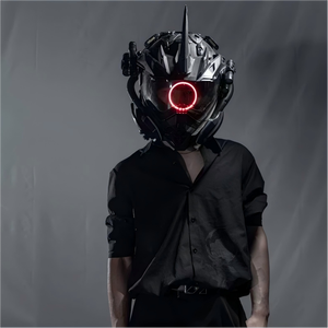 Appareils connectés intelligents personnalisés équipés de lumières respiratoires rouges, de caméras sportives et d'écouteurs sans fil. - Product Image 4
