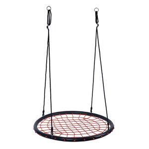 Columpio de tela de araña redonda para niños, conjunto de red de árbol para patio trasero, diámetro de 100 cm - Product Image 4