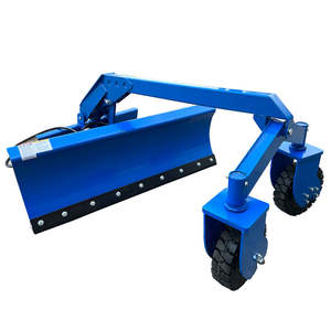 Niveladora hidráulica agrícola con niveladora de ruedas traseras Máquina niveladora de suelo para la preparación estable de tierras de cultivo - Product Image 2