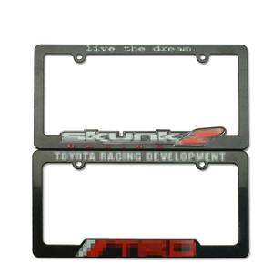 Marcos de Matrícula Personalizados de Fábrica, Especificación Americana / JDM, Marcos de Matrícula de Plástico ABS - Product Image 2