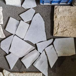 Dalles de sol et revêtements muraux en pierre de calcaire beige blanc gris de conception moderne - Product Image 6