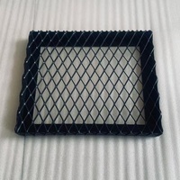 Malla Metálica Expandida de Aluminio Ligera Resistente al Fuego Clase A, Malla Decorativa para Techo, Marca Xingbei, Modelo XB-AP02
