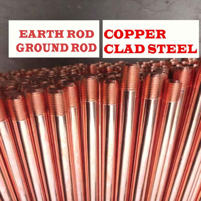 Manufacture Q235 Ground Rod Copper Bonded Earth Rod Copper Clad Steel Rod ,other Electrical Equipment,grounding Fittings