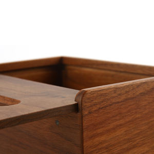 Caja de Pañuelos Rectangular de Madera de Estilo Moderno para Decoración del Hogar, Color Personalizable, Venta al por Mayor de Fábrica - Product Image 6