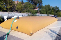 Pompe à eau pliable en PVC durable fabriquée en Chine, compatible IoT, avec réservoir souple en bâche, pour arrosage