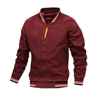 Vêtements automne-hiver pour hommes, vestes coupe-vent légères à la mode décontractée
