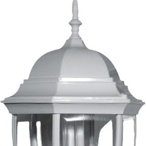 Lampes à pilier en alliage d'aluminium, ampoule à incandescence E27, montage semi-encastré, éclairage extérieur - Product Image 5
