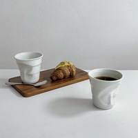 Tasses à café en céramique irrégulières faites à la main, tasses à thé en porcelaine, mugs à boire