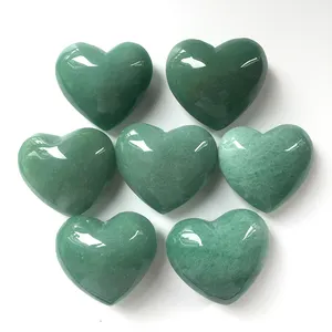 Wholesale Customized green aventurine heart natural crystal hearts For Decoration