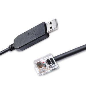 من المصنع مباشرة USB كابل وحدة تحكم مسطح TTL RJ12 6P6C مع رقاقة FTDI عازلة من كلوريد البولي فينيل من المصنع - Product Image 3