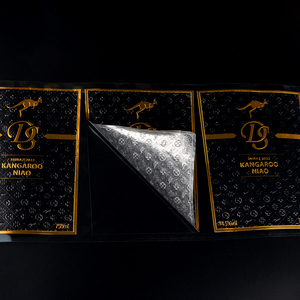 Etiqueta Metálica Personalizada para Botella de Perfume, Pegatinas Decorativas de Aluminio en Relieve con Lámina de Oro de Lujo - Product Image 6