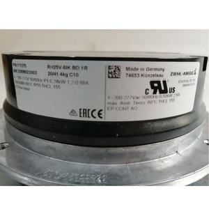 Ventilador centrífugo Siemens Ziehl-abegg RH25V-6IK.BD.1R 230V AC 50HZ 60Hz 240W 0.88A para motor de husillo servo - Product Image 6