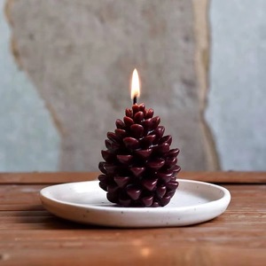 Pine Cone Silicone <b>Mold</b> For Scented <b>Candles</b> And Plaster Ornaments Christmas Decoration DIY <b>Candle</b> Making Kit - Product Image 4