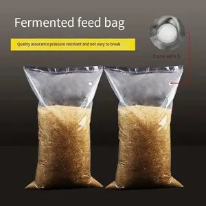 Factory Direct Wholesale And Retail Can Vacuum Feed Factory Using Silage Lees Coffee Bean Feed Anaerobic Fermentation Feed Bag