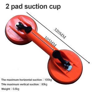 Support à ventouse à double griffe pour verre, ventouses à vide, vente, bureau debout Vbu35s - Product Image 6