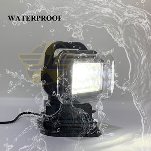 マリン<span class=keywords><strong>LED</strong></span>スポットライトリモコンサーチライト車の屋根磁気作業灯トラック24V屋外救助ランプ12V - Product Image 4