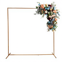 Arche en fer forgé pour mariage et fête, support de fleurs, décoration de scène, arche à ballons, vente en gros d'usine, Instagram