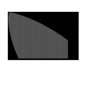 Car Side <b>Window</b> Shades <b>Mesh</b> Semi Transparent Heat Insulation Sunshade For Summer Ventilation And Mosquito Prevention - Product Image 1