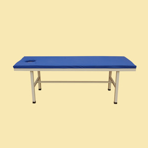 Cama de masaje de 180x60 cm con cojín azul, cuatro patas reforzadas, cama de fisioterapia para uso en clínicas y salones de belleza. - Product Image 2