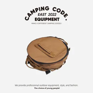 حقيبة تبريد محمولة قابلة للطي معزولة للسيارة والتخييم، حقيبة مستديرة للحفاظ على البرودة والطزاجة - Product Image 2