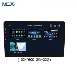 2024 New Car Android Navigation DSP 1Din 2Din Radio 9 inch 10.1 inch IPS/4K/QLED/LCD screen DVD player Android 10 ultra-thin hos