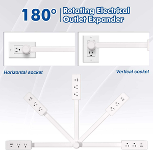 Multipresa Girevole ed Estensibile con 2 Prese AC, USB-A e USB-C - Product Image 4