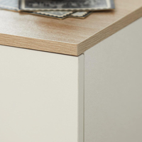 Table de chevet moderne et étroite pour petits espaces, table de chevet blanche étroite avec tiroir et rangement ouvert, plateau en bois, table d'appoint pour chambre à coucher
