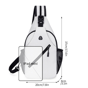 <span class=keywords><strong>Riñonera</strong></span> Personalizada Qetesh, Convertible en Mochila de Viaje, con Espalda de Malla Transpirable y Múltiples Bolsillos con Cierre - Product Image 2