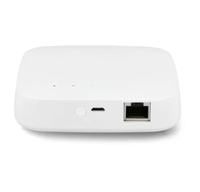 Interruptor de luz MakeGood Tuya ZigBee usado con cable Smart Gateway Hub Smart Life APP Control remoto WiFi y conexión de cable de red
