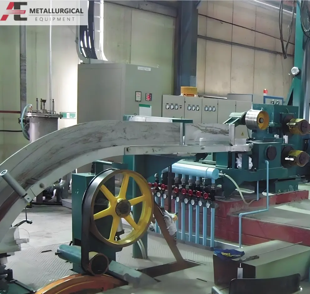 15 T/h 8-20mm 구리 알루미늄 와이어로드 주조 및 롤링 라인 구리로드 주조 기계 구리 알루미늄로드 CCRrolling mill