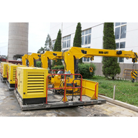 BOB-LIFT – grue de pont marine hydraulique à flèche télescopique de 2 tonnes montée sur bateau